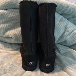 UGG Black Tall Boots EUC